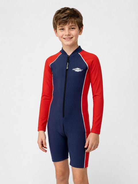 Long sleeve sunsuit