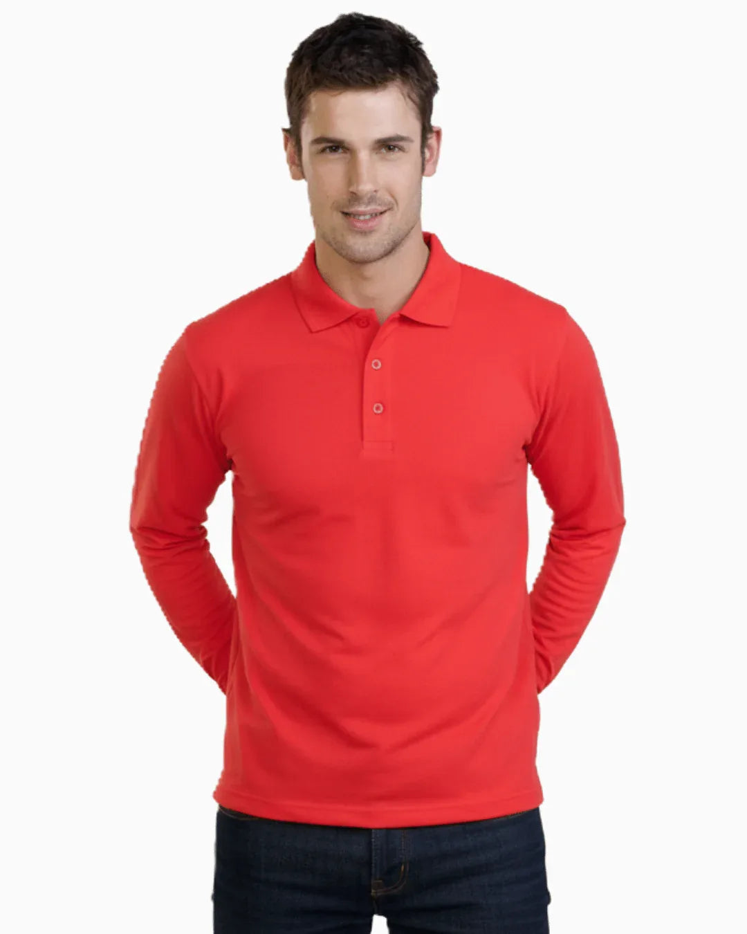 Stingray Long Sleeve Polo Shirt UPF 50+ - equatorsun