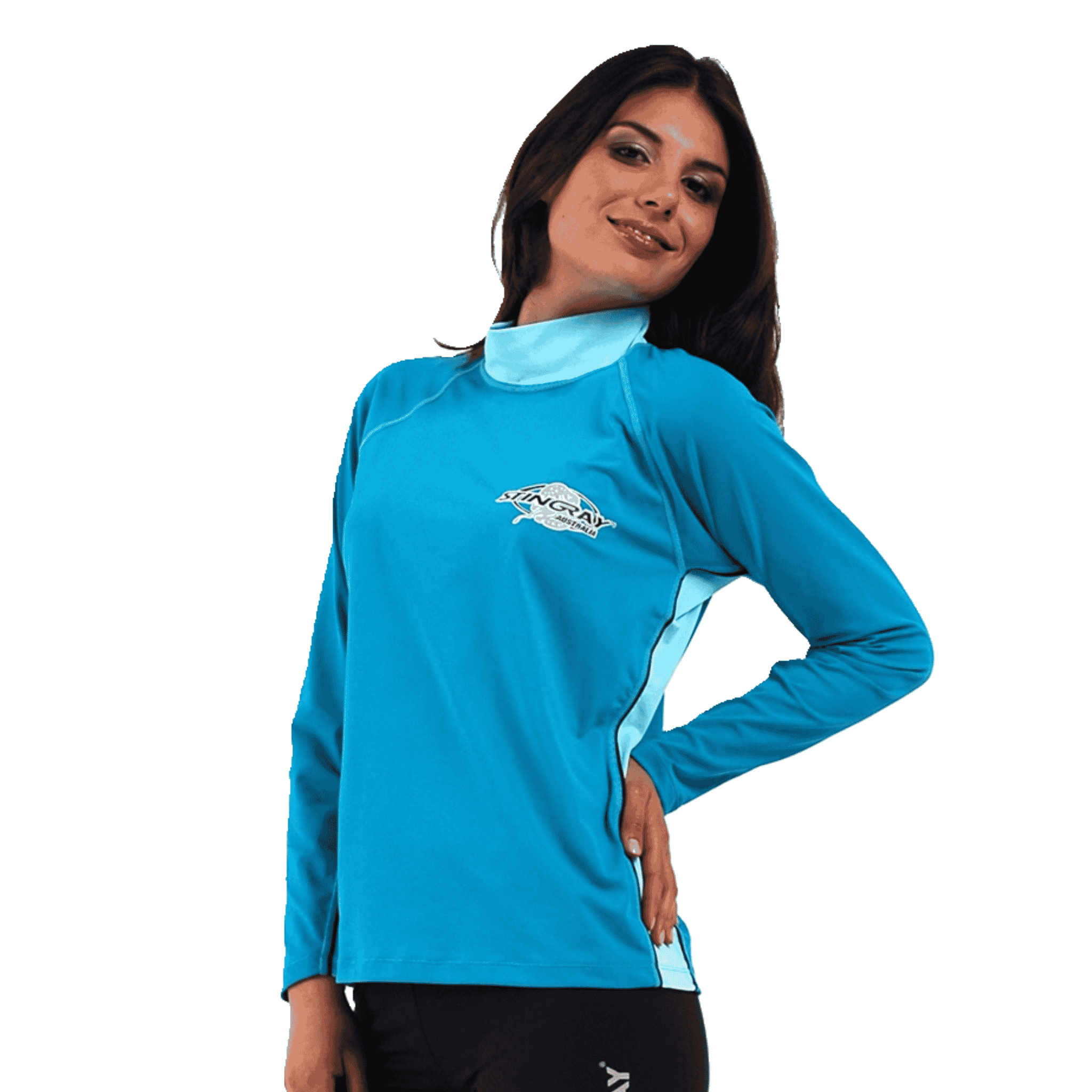 Woman upf clothing and swimwear cover photo