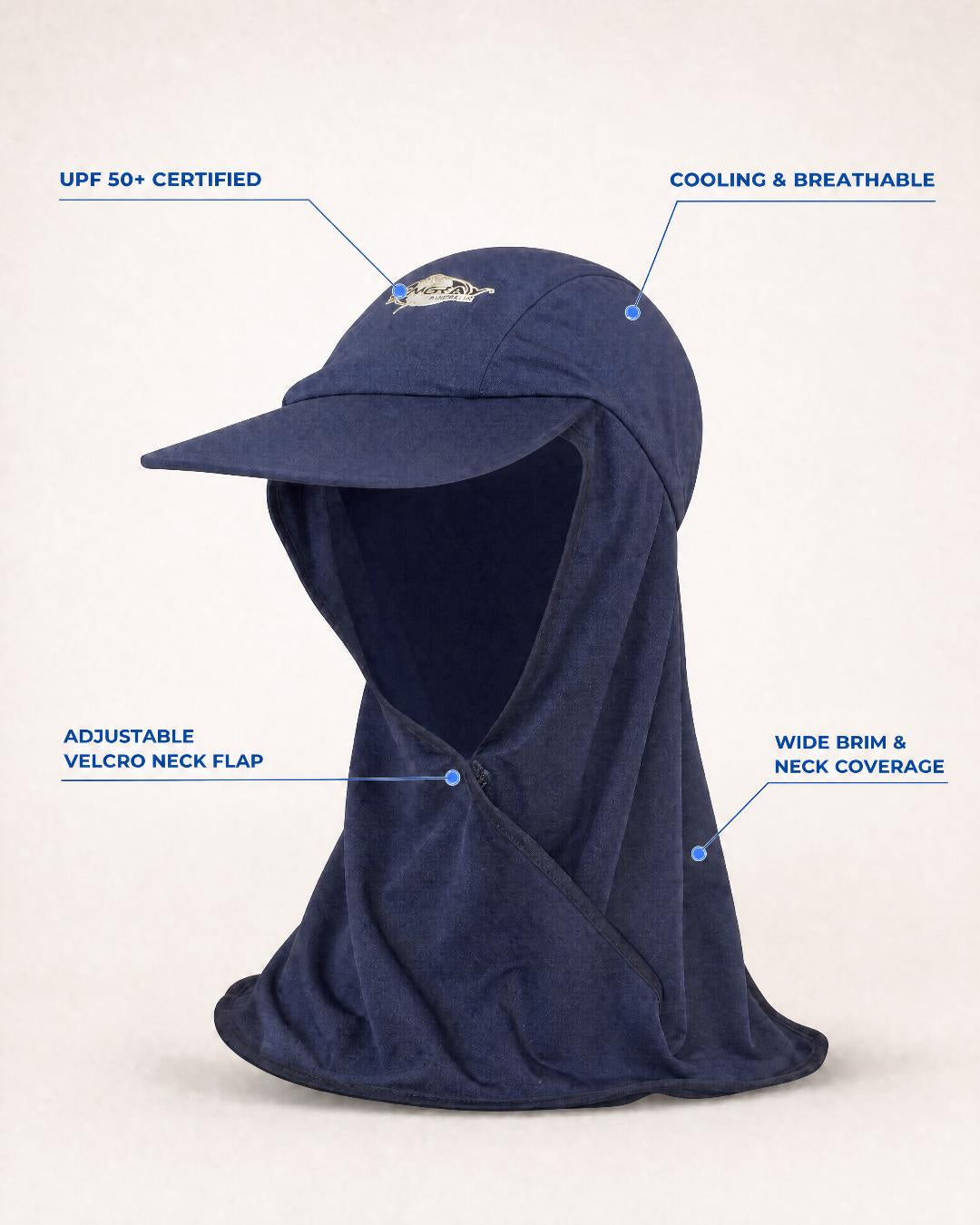 Stingray Adult Nomad UV Sun Hat UPF 50+