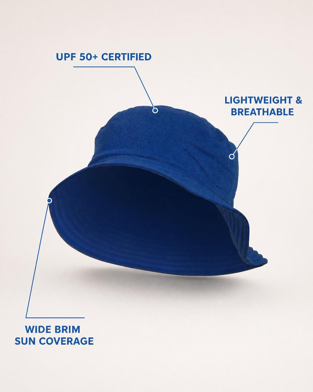 Stingray Kids' UV Bucket Hat UPF 50+