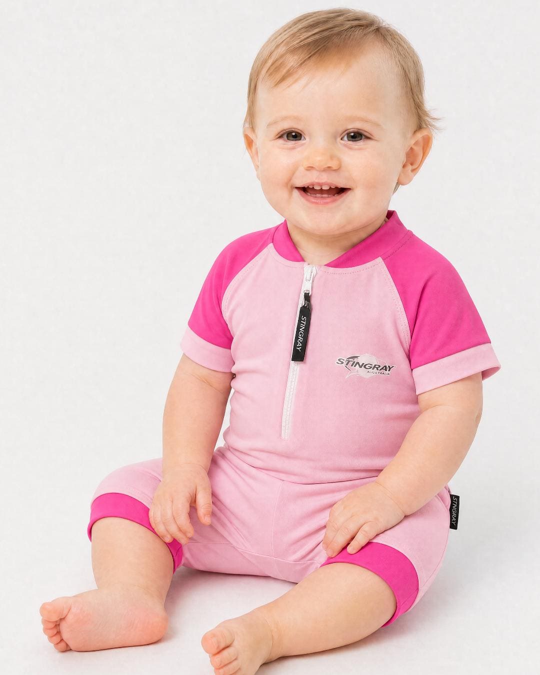 Stingray Baby Short Sleeve UV Sunsuit UPF 50+