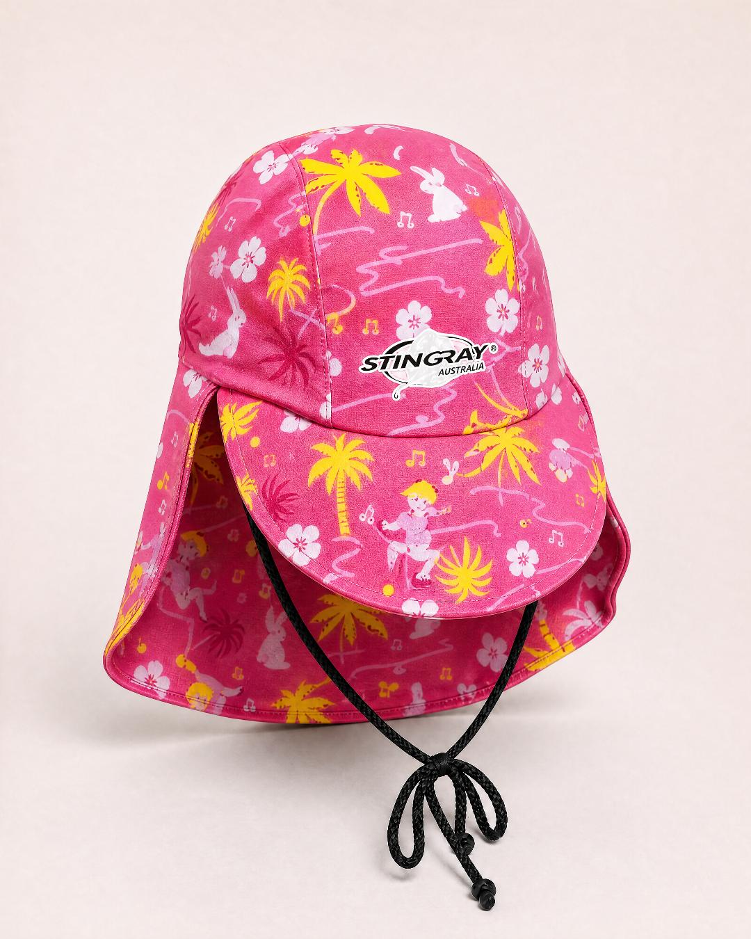 Baby and Toddler UV Legionnaire Cap UPF 50+ in Studio Floral