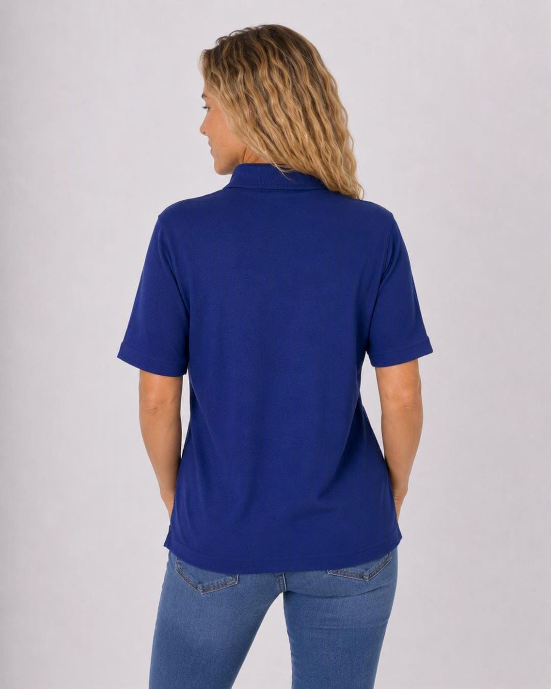Back of ST805 Womens - Navy Blue