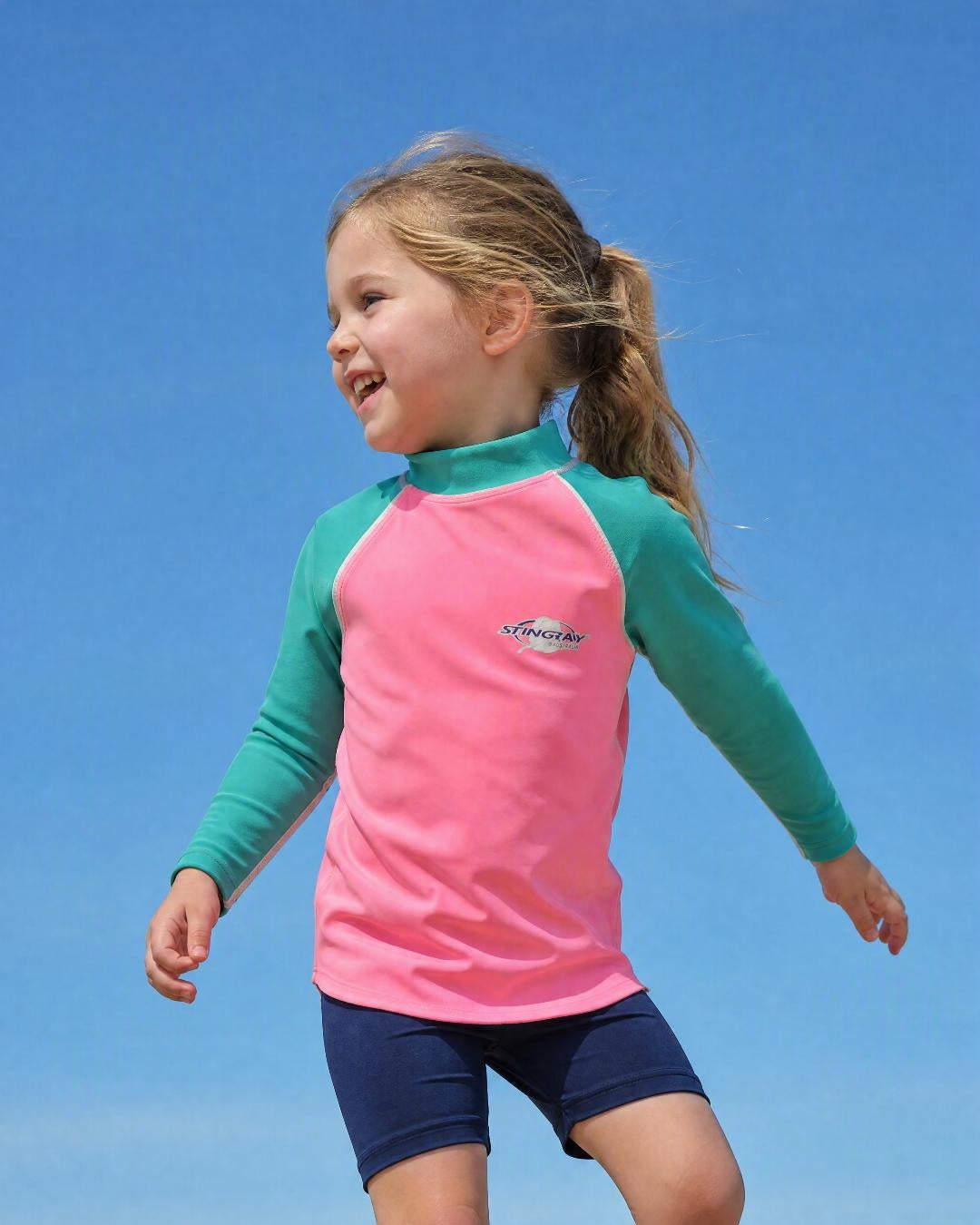 Lifestyle of 4 Year Old Girl - Teal Pink