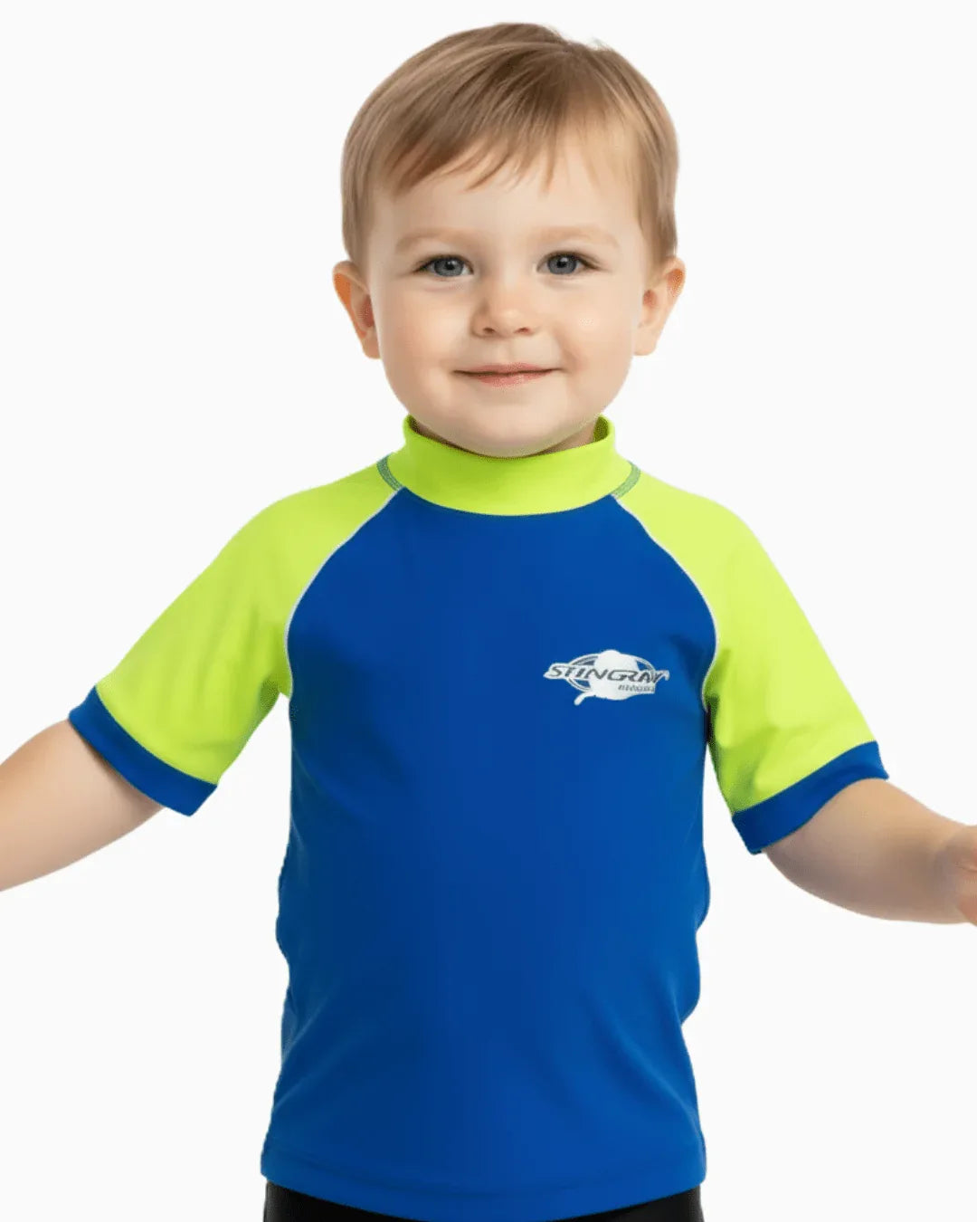 Stingray Toddler Short Sleeve Rash Shirt UPF 50+ - equatorsun