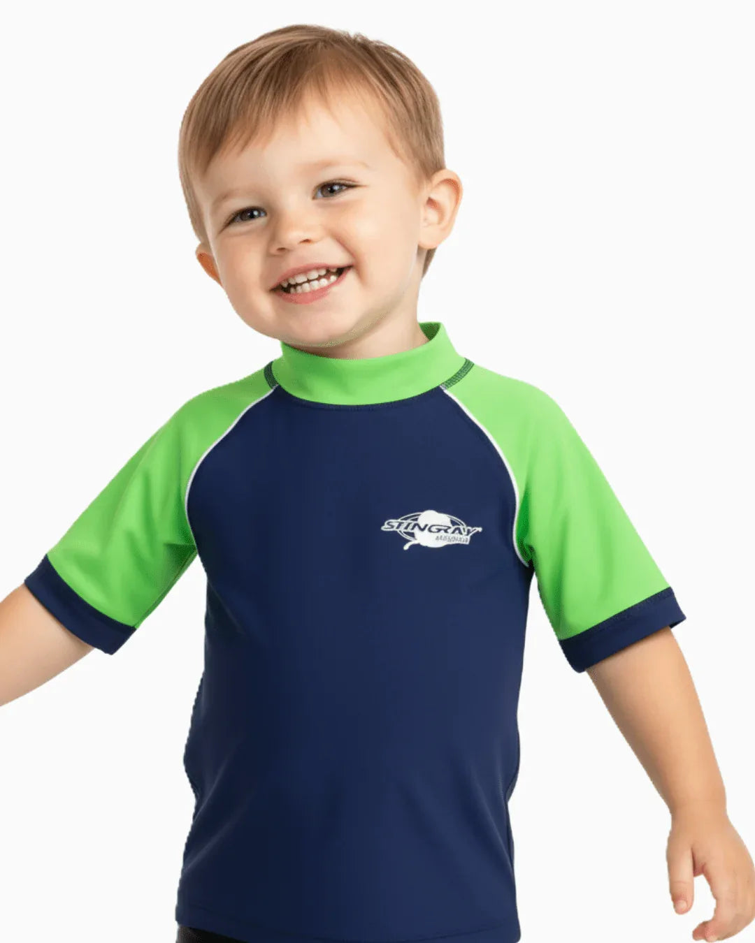 Stingray Toddler Short Sleeve Rash Shirt UPF 50+ - equatorsun