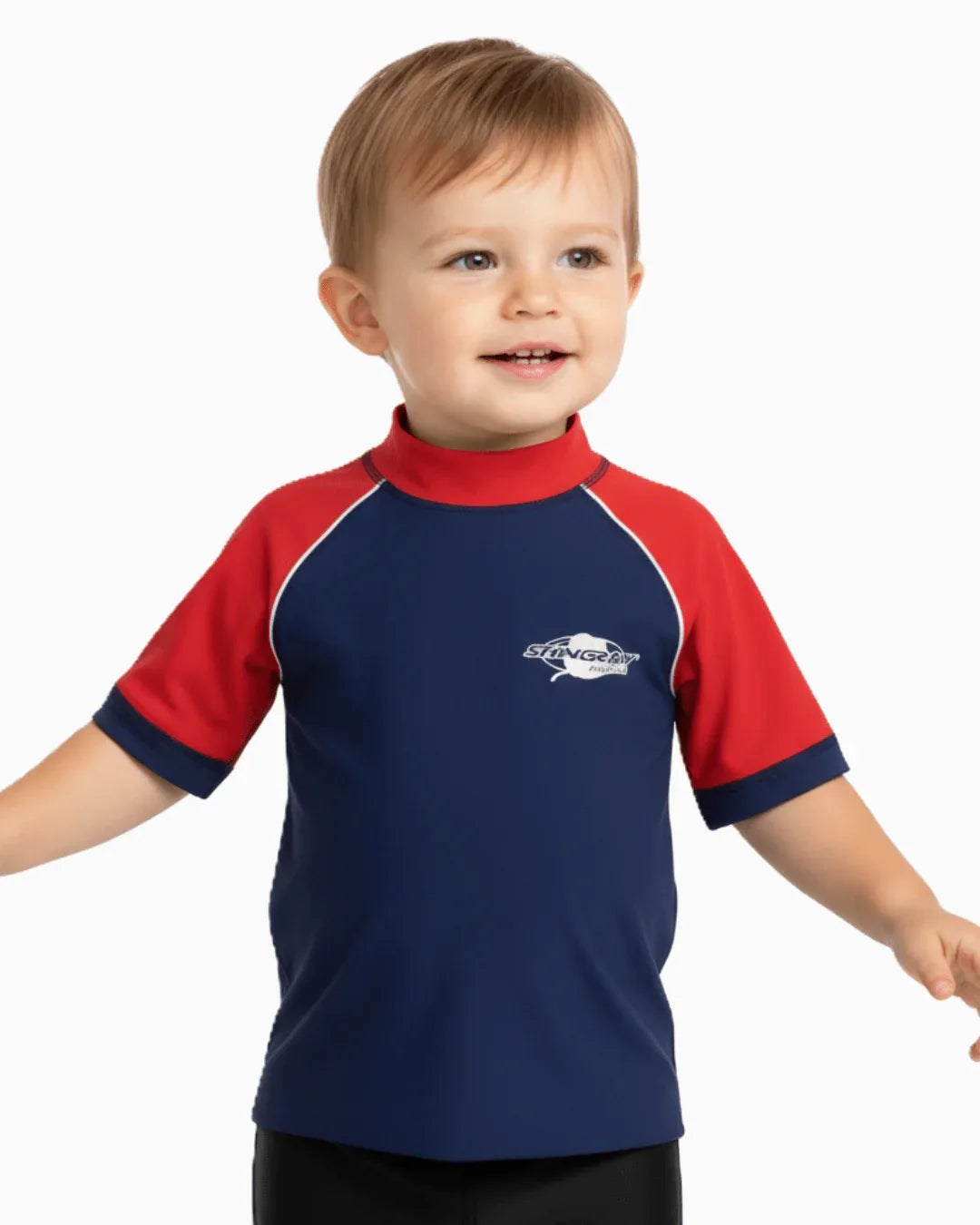 Stingray Toddler Short Sleeve Rash Shirt UPF 50+ - equatorsun