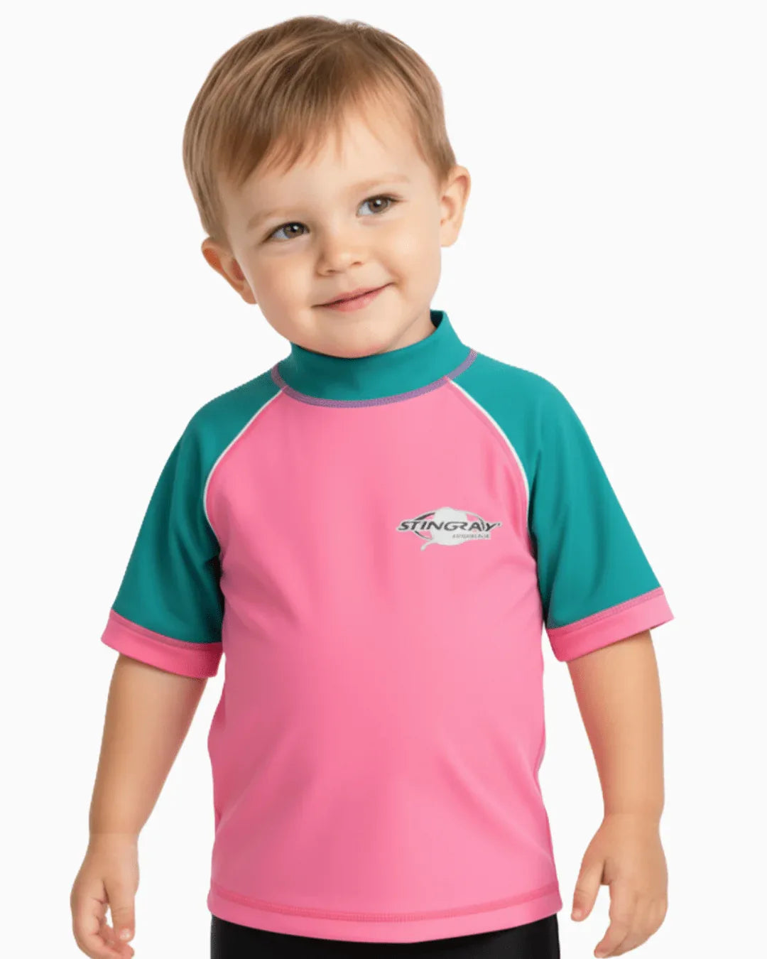 Stingray Toddler Short Sleeve Rash Shirt UPF 50+ - equatorsun