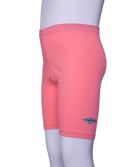 Pink Stingray Toddler Kids' Swim Shorts UPF 50+, these swimming trunks feature superior sun protection for swimming, water activities and outdoor play.