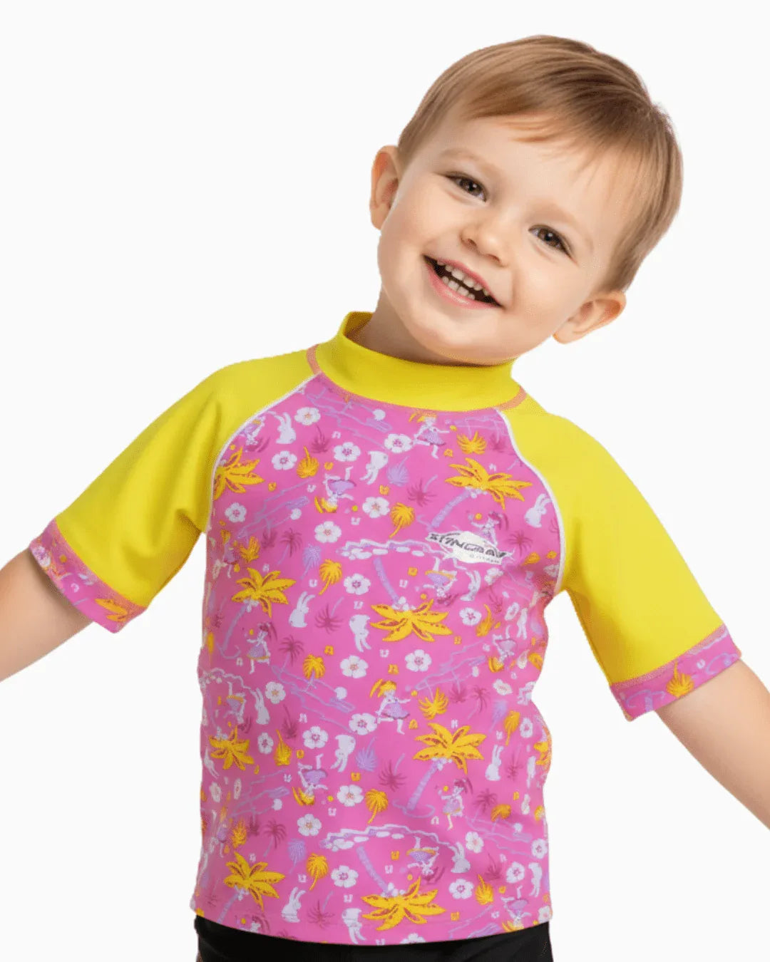 Stingray Toddler Short Sleeve Rash Shirt UPF 50+ - equatorsun