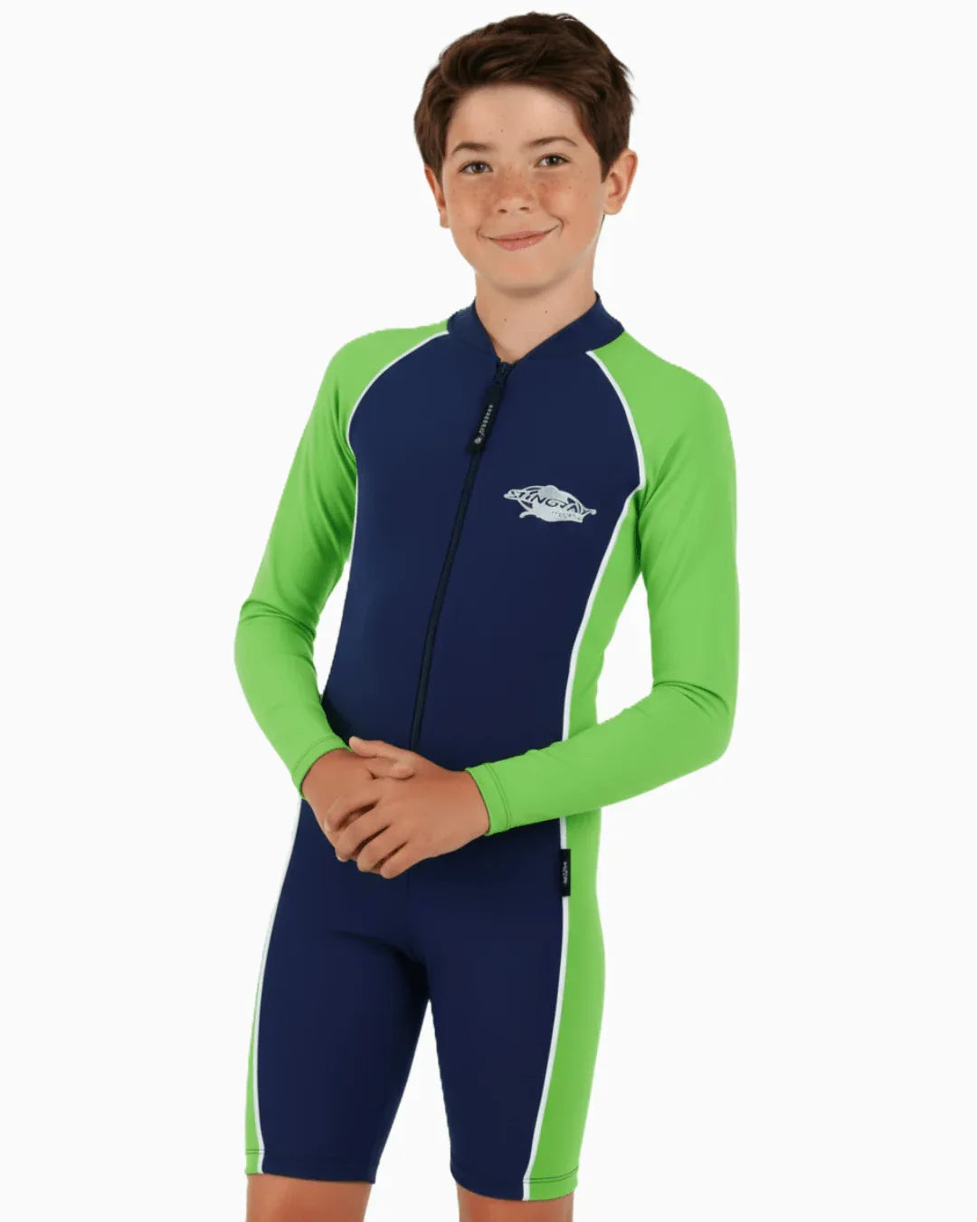 Stingray Kids' Long Sleeve Sunsuit UPF 50+ - equatorsun
