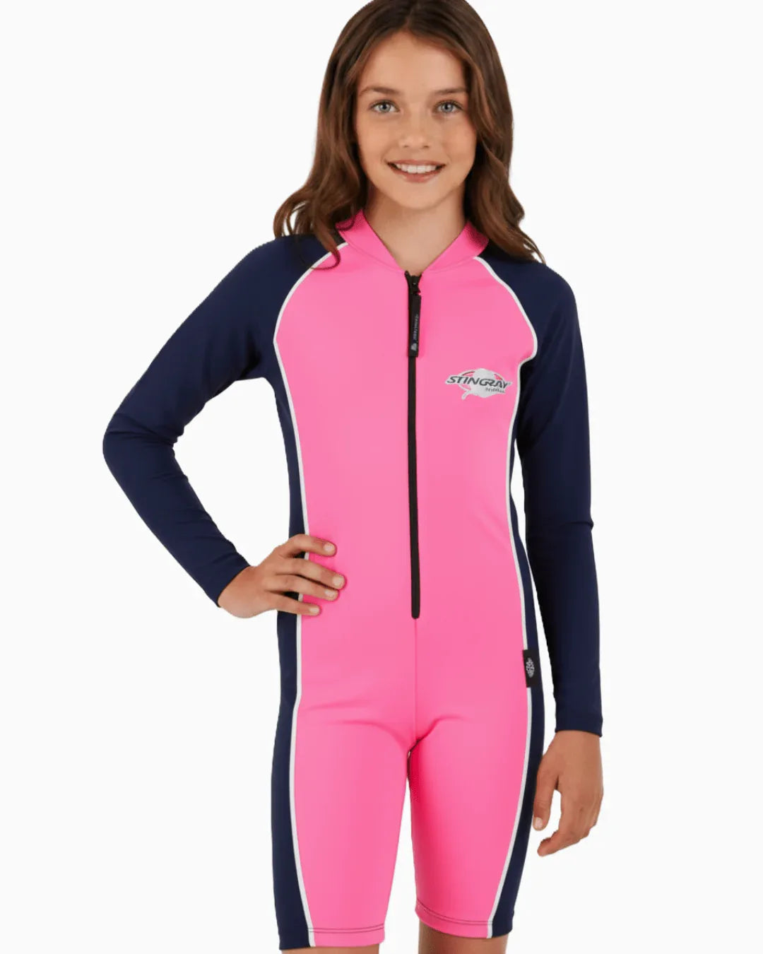 Stingray Kids' Long Sleeve Sunsuit UPF 50+ - equatorsun