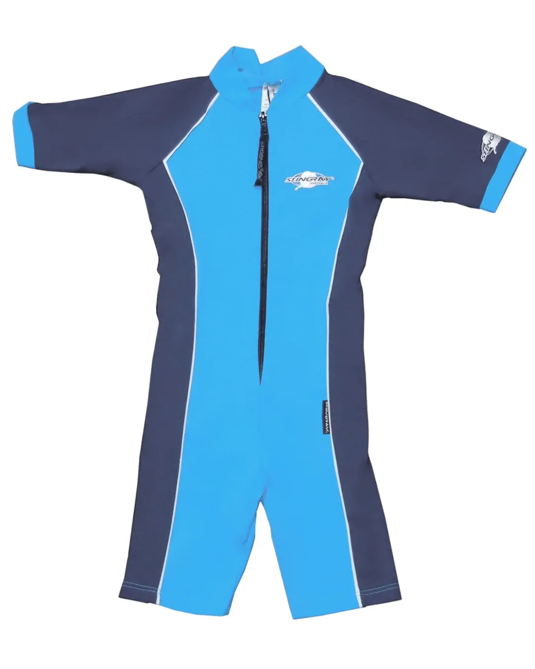 Stingray Kids' Short Sleeve Sunsuit UPF 50+ - equatorsun