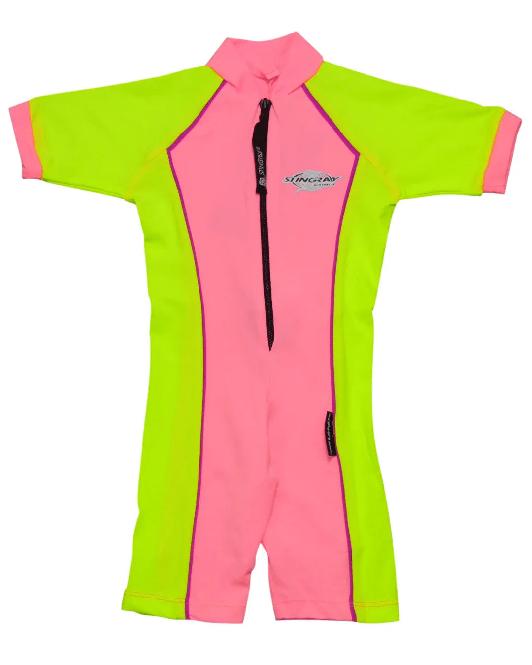 Stingray Kids' Short Sleeve Sunsuit UPF 50+ - equatorsun