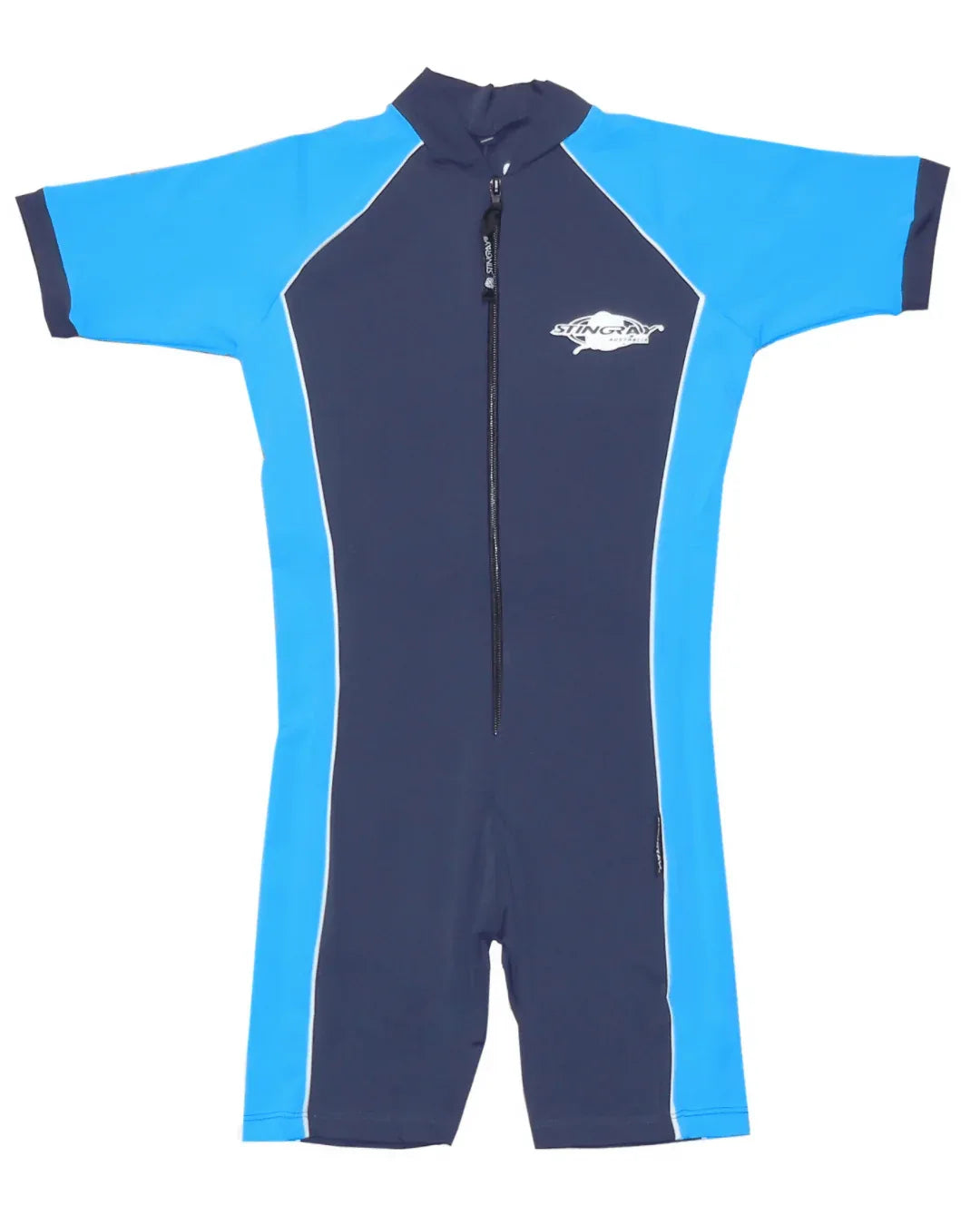 Stingray Kids' Short Sleeve Sunsuit UPF 50+ - equatorsun