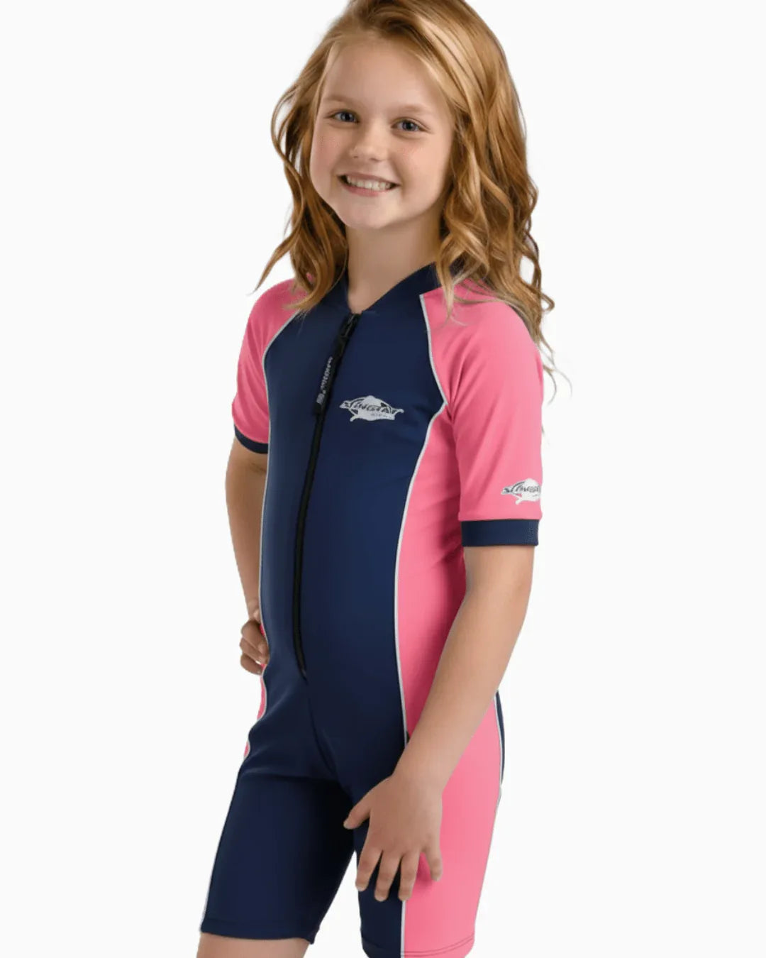 Stingray Kids' Short Sleeve Sunsuit UPF 50+ - equatorsun