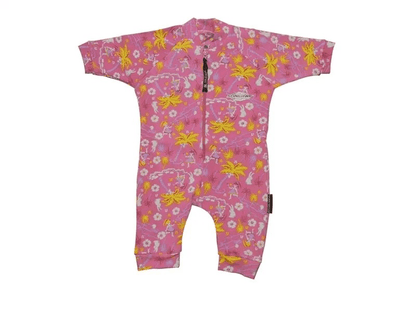 Best hawaii Stingray Baby Full-Body UV Sunsuit with UPF 50+ protection, featuring a front zip, high collar, and chlorine-resistant fabric.